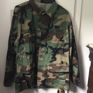 Camouflage jean Jacket